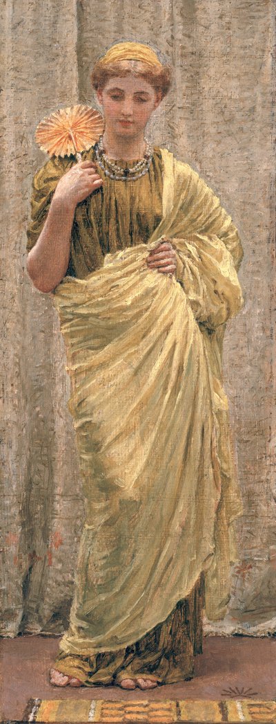 El abanico dorado de Albert Joseph Moore
